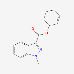 Cyclohex-2-en-1-yl 1-methyl-1H-indazole-3-carboxylate