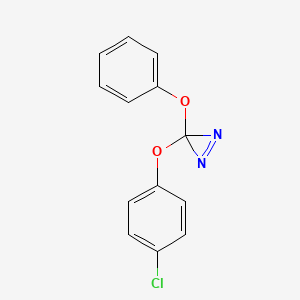 3-(4-Chlorophenoxy)-3-phenoxy-3H-diazirene