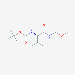 (S)-tert-Butyl (1-((methoxymethyl)amino)-3-methyl-1-oxobutan-2-yl)carbamate