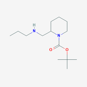 Tert-butyl 2-((propylamino)methyl)piperidine-1-carboxylate