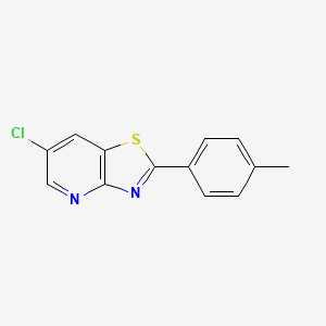 6-Chloro-2-(p-tolyl)thiazolo[4,5-b]pyridine