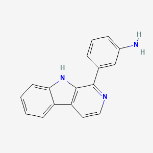 3-(9H-Pyrido[3,4-b]indol-1-yl)aniline