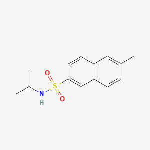 N-isopropyl-6-methyl-2-naphthalenesulfonamide