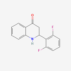 2-(2,6-Difluorophenyl)-2,3-dihydroquinolin-4(1H)-one