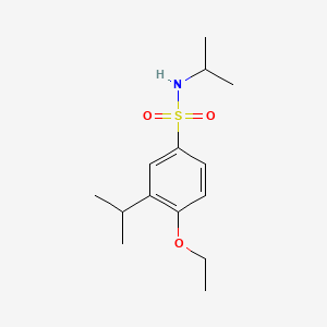 molecular formula C14H23NO3S B1185705 4-ethoxy-N,3-diisopropylbenzenesulfonamide 