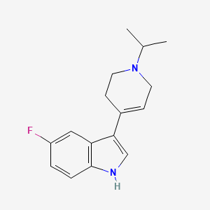 5-Fluoro-3-(1-isopropyl-1,2,3,6-tetrahydropyridin-4-yl)-1H-indole