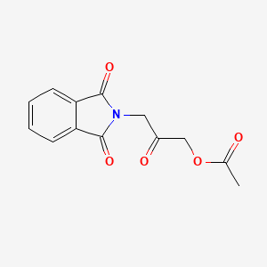 3-(1,3-Dioxoisoindolin-2-yl)-2-oxopropyl acetate