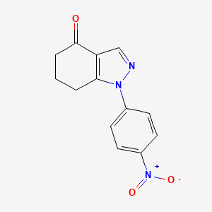 1-(4-Nitrophenyl)-6,7-dihydro-1H-indazol-4(5H)-one