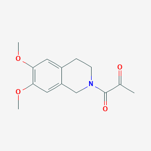 1-(6,7-Dimethoxy-3,4-dihydroisoquinolin-2(1H)-yl)propane-1,2-dione