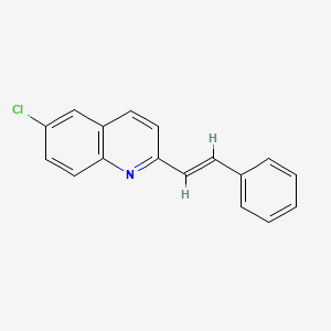 6-Chloro-2-styrylquinoline