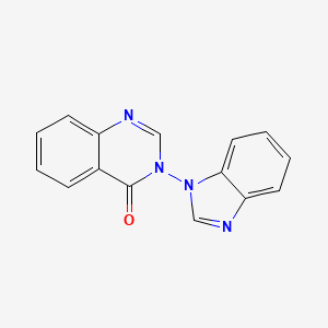 3-(1H-Benzimidazol-1-yl)quinazolin-4(3H)-one