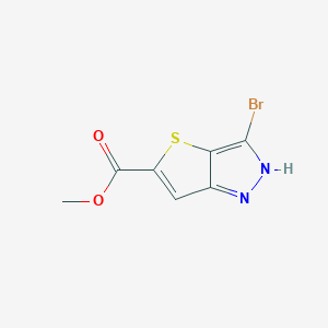 Methyl 3-bromo-1H-thieno[3,2-c]pyrazole-5-carboxylate