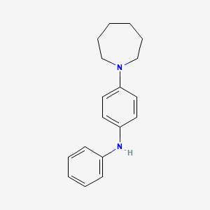 4-(Azepan-1-yl)-N-phenylaniline