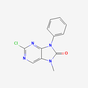 2-Chloro-7-methyl-9-phenyl-7,9-dihydro-8H-purin-8-one