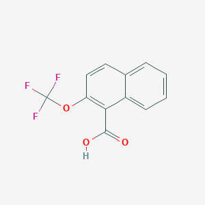 2-(Trifluoromethoxy)naphthalene-1-carboxylic acid