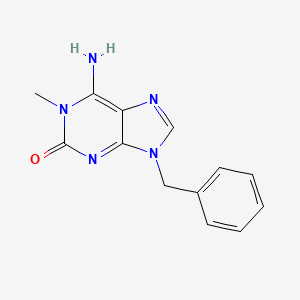 6-Amino-9-benzyl-1-methyl-1H-purin-2(9H)-one