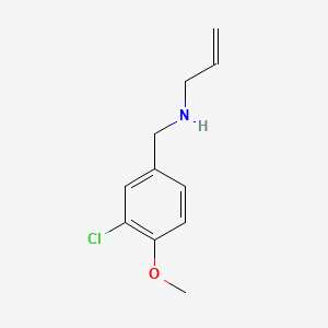 molecular formula C11H14ClNO B1185757 N-allyl-N-(3-chloro-4-methoxybenzyl)amine 