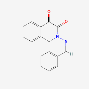 2-[(Z)-benzylideneamino]-1H-isoquinoline-3,4-dione