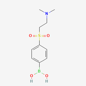 (4-((2-(Dimethylamino)ethyl)sulfonyl)phenyl)boronic acid