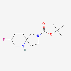 tert-Butyl 8-fluoro-2,6-diazaspiro[4.5]decane-2-carboxylate