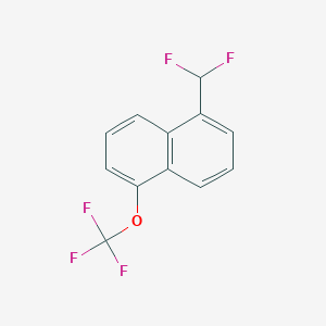 1-(Difluoromethyl)-5-(trifluoromethoxy)naphthalene