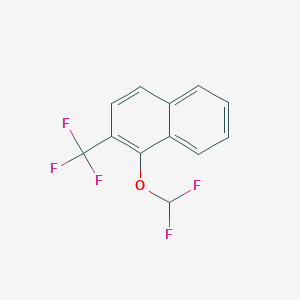 1-(Difluoromethoxy)-2-(trifluoromethyl)naphthalene