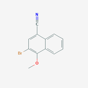 3-Bromo-4-methoxy-1-naphthonitrile