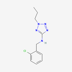 N-(2-chlorobenzyl)-2-propyl-2H-tetrazol-5-amine