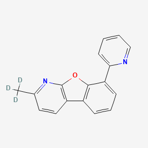 Benzofuro[2,3-b]pyridine, 2-(methyl-d3)-8-(2-pyridinyl)-