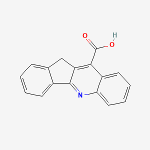 11H-indeno[1,2-b]quinoline-10-carboxylic acid