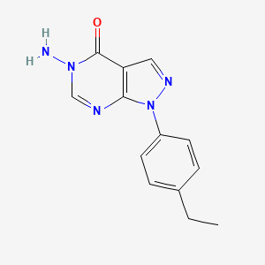 5-Amino-1-(4-ethylphenyl)-1H-pyrazolo[3,4-d]pyrimidin-4(5H)-one