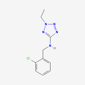 N-(2-chlorobenzyl)-2-ethyl-2H-tetrazol-5-amine