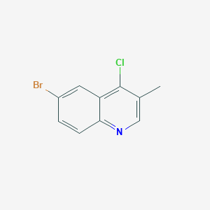 6-Bromo-4-chloro-3-methylquinoline