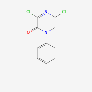 3,5-Dichloro-1-(p-tolyl)pyrazin-2(1H)-one