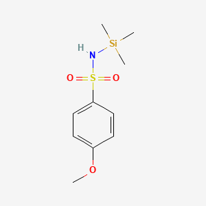 4-Methoxy-N-(trimethylsilyl)benzene-1-sulfonamide