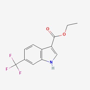 Ethyl 6-(trifluoromethyl)-1H-indole-3-carboxylate