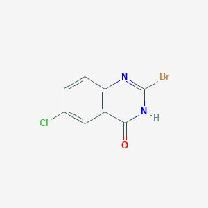 2-Bromo-6-chloroquinazolin-4-ol