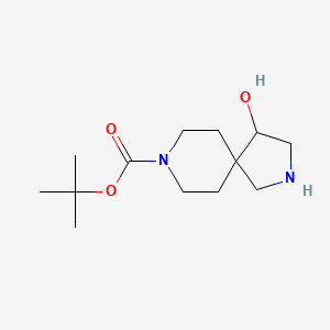 2,8-Diazaspiro[4.5]decane-8-carboxylic acid, 4-hydroxy-, 1,1-dimethylethyl ester