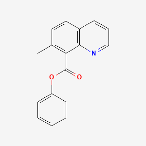 Phenyl 7-methylquinoline-8-carboxylate