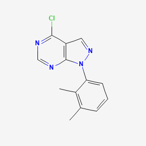 molecular formula C13H11ClN4 B11858408 4-Chloro-1-(2,3-dimethylphenyl)-1H-pyrazolo[3,4-d]pyrimidine 