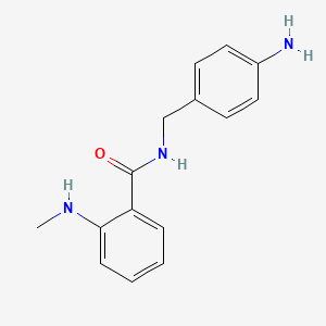 N-(4-aminobenzyl)-2-(methylamino)benzamide