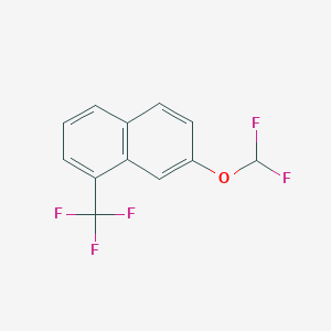 2-(Difluoromethoxy)-8-(trifluoromethyl)naphthalene