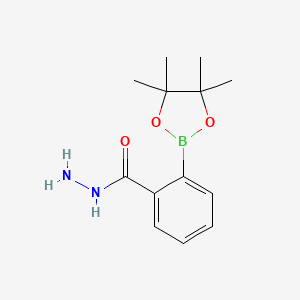 2-(4,4,5,5-Tetramethyl-1,3,2-dioxaborolan-2-yl)benzohydrazide