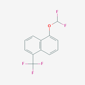 1-(Difluoromethoxy)-5-(trifluoromethyl)naphthalene