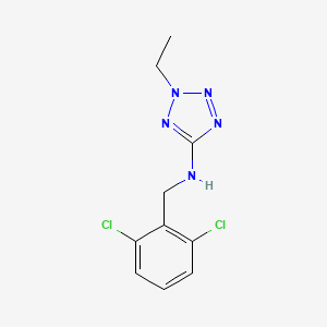 molecular formula C10H11Cl2N5 B1185874 N-(2,6-dichlorobenzyl)-2-ethyl-2H-tetrazol-5-amine 