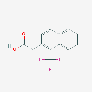 1-(Trifluoromethyl)naphthalene-2-acetic acid