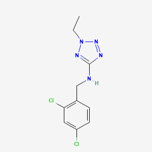 molecular formula C10H11Cl2N5 B1185875 N-(2,4-dichlorobenzyl)-2-ethyl-2H-tetrazol-5-amine 