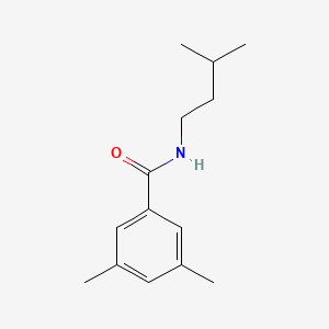 molecular formula C14H21NO B1185880 N-isopentyl-3,5-dimethylbenzamide 