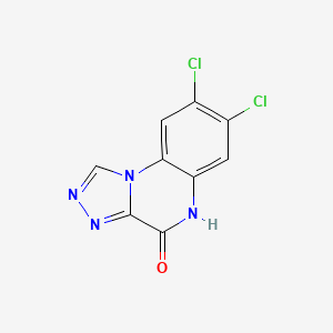 7,8-Dichloro-5H-[1,2,4]triazolo[4,3-a]quinoxalin-4-one