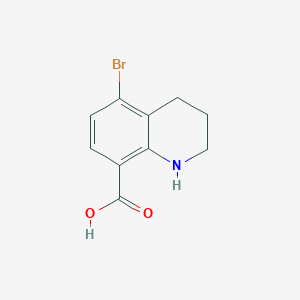 5-Bromo-1,2,3,4-tetrahydroquinoline-8-carboxylic acid